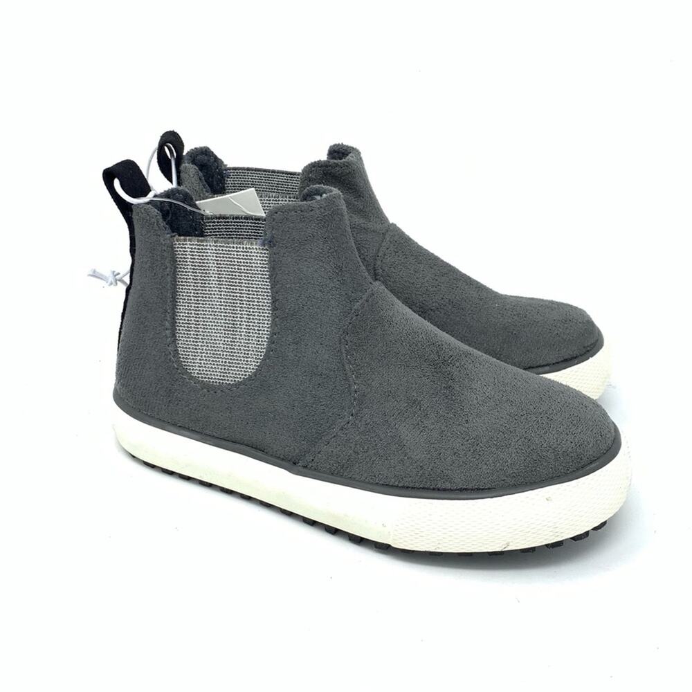 Cat & Jack Anton Gray Mid‎ Top Sneakers Size 5